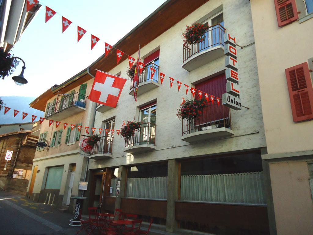 Hotel De L'Union Orsieres Exterior photo